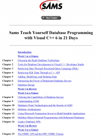 Teach Yourself Database Programming with Visual...