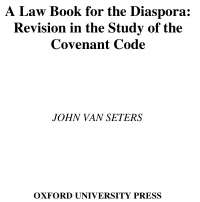 A law book for the diaspora revision in the ...